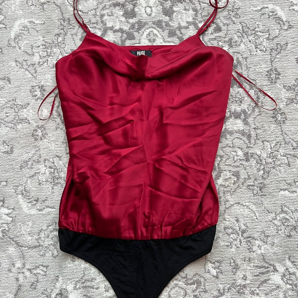 Paige Cowl Neck Bodysuit